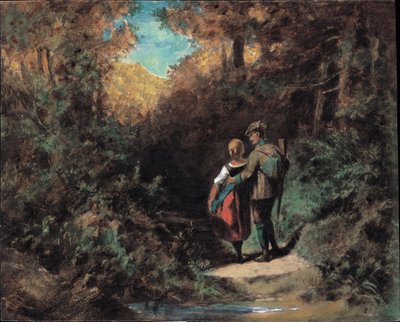 Pirsch, 1865-70 von Carl Spitzweg